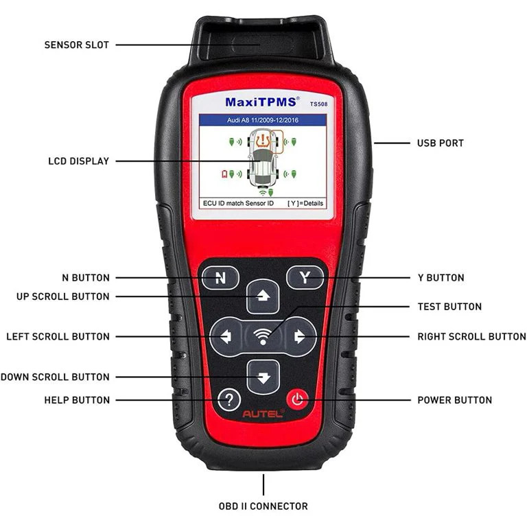 Specificatii Autel maxiTPMS Senzori Roti