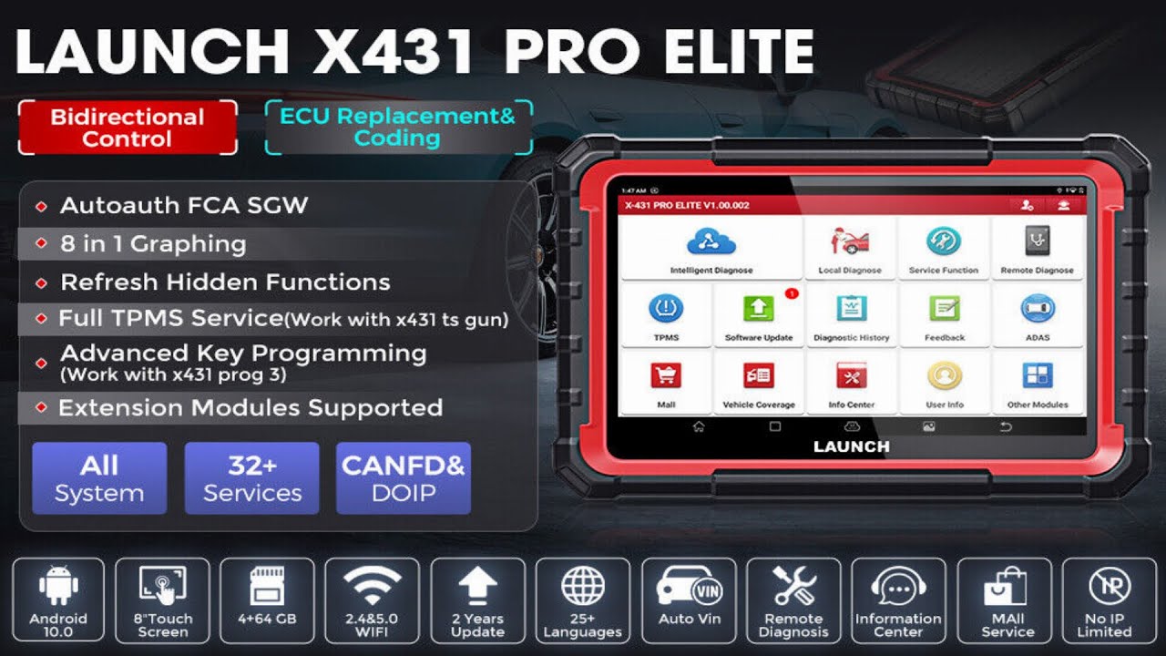 Launch x431PROS Elite